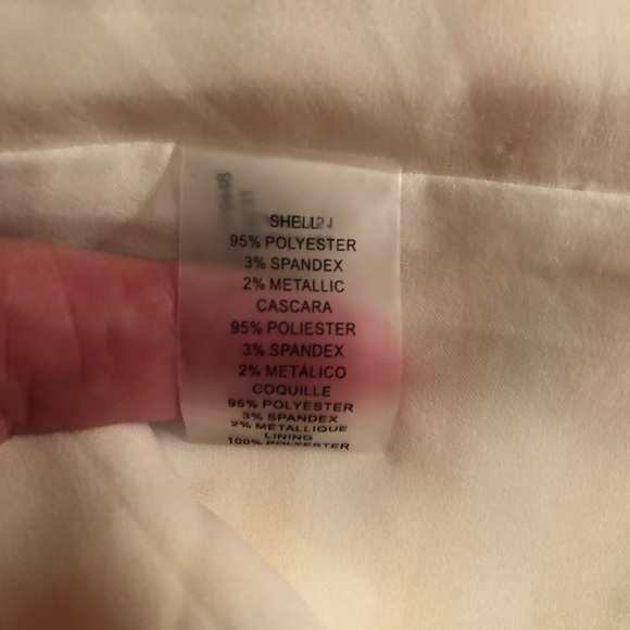 Beautiful Vince Camuto Dress 12P Petite Brocade - Picture 8 of 14